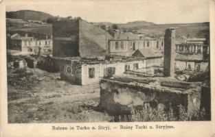 Turka, Ruinen / destroyed buildings after the war (EK)