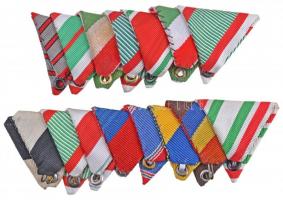 15db klf kitüntetés mellszalag T:1-,2