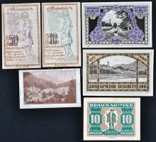 Ausztria 1920. 13db városi szükségpénz T:I,I-
Austria 1920. 13pcs of mixed necessity notes C:UNC,AU