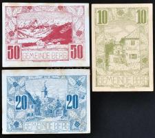 Ausztria 1920. 13db városi szükségpénz T:I,I-
Austria 1920. 13pcs of mixed necessity notes C:UNC,AU