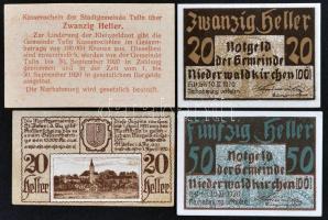 Ausztria 1920. 10db városi szükségpénz T:I,I-
Austria 1920. 10pcs of mixed necessity notes C:UNC,AU