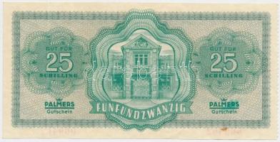 Ausztria DN 25Sch "Palmers" utalvány T:II
Austria ND 25 Schilling "Palmers" Guts...