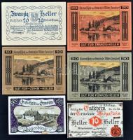 Ausztria 1920. 10db klf városi szükségpénz T:I,I-
Austria 1920. 10pcs of diff necessity notes C:UNC,...
