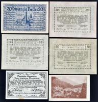 Ausztria 1920. 10db klf városi szükségpénz T:I,I-
Austria 1920. 10pcs of diff necessity notes C:UNC,...