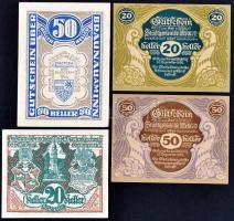 Ausztria 1920. 10db klf városi szükségpénz T:I,I-
Austria 1920. 10pcs of diff necessity notes C:UNC,...