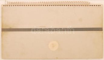 1962 IBUSZ asztali naptár