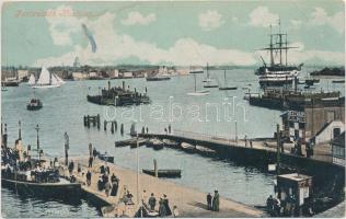 Portsmouth, Harbour, ships (EB)