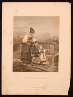 Albert Henry Payne (1812-1902): 3 db vallási témájú acélmetszet / 3 steel engravings 20x26 cm