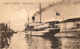 Grado, 'Addio Grado!' SS Trieste (Rb)