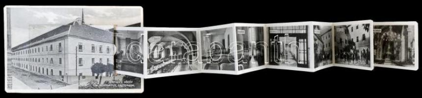 Esztergom, Ferences Középiskolai internátus, belső leporellocard