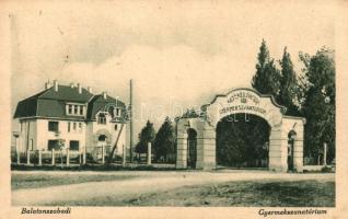 Balatonszabadi, Bezerédj Victor Gyermekszanatórium (EK)