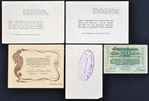 Ausztria 1919-1920. 20db vegyes városi szükségpénz T:vegyes
Austria 1919-1920. 20pcs of mixed necess...