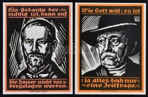 Németország / Weimari Köztársaság / Genthin 1921. 25pf-5M (5xklf) eredeti borítékban T:I
Germany / W...