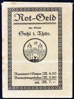 Németország / Weimari Köztársaság / Guhl ~1920. 25pf (4xklf) eredeti borítékban T:I
Germany / Weimar...