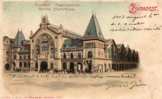 Budapest IX. Központi Vásárcsarnok, litho (fl)