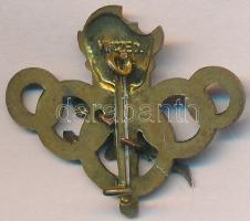 ~1970-1980. Olimpiai festett fém kitűző hátoldalon "VINCZE D." gyártói jelzéssel, tű letör...