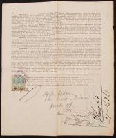 1894 Bp., Marhalevél