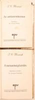 Szerényi Ferdinánd dr.: A nemzetiségi kérdés.  AZ Antiszemitizmus. A magyar Masaryk. 4-5 kötet. Brat...