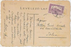 Sopron, Széchenyi tér, Schöll Anna kiadása