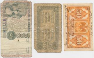 30db-os vegyes külföldi bankjegy tétel T:vegyes
30pcs of diff. banknotes C:mixed