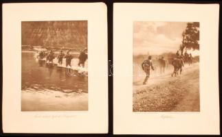 cca 1914-1918 Az Érdekes Újság háborús albuma 4. füzete, a 8 db érdekes harctéri fotóval (a 12-ből),...