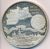 1990. 500Ft Ag "Mátyás király / Buda látképe" T:PP Adamo EM113