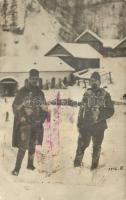 1916 Tobolsk, Hungarian soldiers photo (EK)