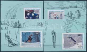 Winter Olympics, 1988 de luxe blockset, Téli olimpia, 1988 de luxe blokksor