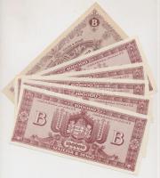 1946. 10.000BP + 100.000BP (5x) T:I-II hajtatlanok