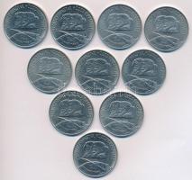 1980. 100Ft Ni "Szovjet-magyar közös űrrepülés" (10x) T:BU