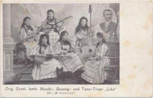 Orig. Croat. tamb. Musik-, Gesang- und Tanz-Trupe Lika / Croatian female music, singing and dance group Lika (fl)