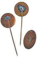 ~1960. "Szentlőrinci Atlétikai Club 1908" zománcozott Br jelvény, tű letört + ~1970. &quot...