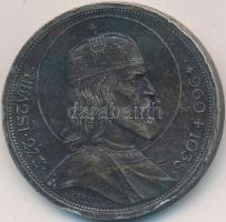 1938. 5P Ag "Szent István" T:2,2- patina
Adamo P8.1