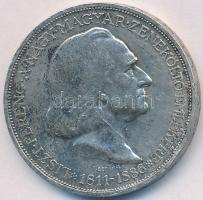 1936. 2P Ag "Liszt Ferenc" T:2- patina
Adamo P7.3