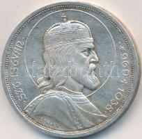 1938. 5P Ag "Szent István" T:2 Adamo P8.1