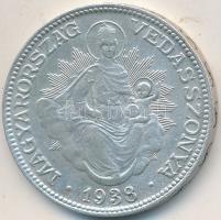 1938. 2P Ag "Madonna" T:2
Unger: 1511., Adamo P7