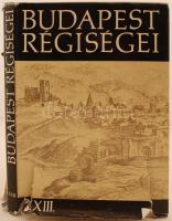 Tarjányi Sándor (szerk.): Budapest régiségei. A Budapesti történeti múzeum évkönyve. XIII. Budapest, 1973, Franklin Nyomda. Kiadói egészvászon kötésben, szakadt fedőborítóval, egyébként jó állapotban.