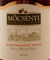 Mőcsényi Kastélybor: Kékfrankos Rosé. Száraz minőségi Rosébor. 2005, 750ml