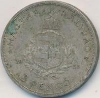 1936. 2P Ag "Liszt Ferenc" T:2- patina
Adamo P7.3