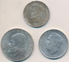 1948. 5Ft Ag "Petőfi" + 10Ft Ag "Széchenyi" + 20Ft Ag "Táncsics" &quot...