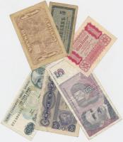 25db-os vegyes külföldi bankjegy tétel T:vegyes
25pcs of diff. banknotes C:mixed