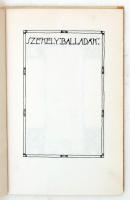 Székely balladák. Kolozsvár, 1974, Kritérion. Kiadói papír kötésben, fedőborítóval