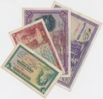 Spanyolország 1925. 100P + 1926. 25P + 1928. 25P + 50P + 100P + 1935. 5P + 10P T:vegyes
Spain 1925. ...