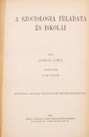 Achille Loria: A szociológia feladata és iskolái. Fordította: Pór Ödön. Budapest, 1907, Grill Károly...