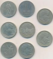 Szovjetunió 1965-1970. 1R (7x) T:2
Soviet Union 1965-1970. 1 Rouble (7x) C:XF