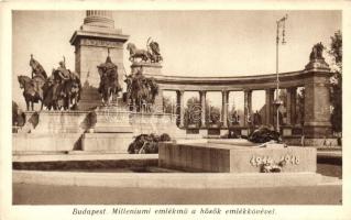 Budapest XIV. Milleniumi emlékmű, Hősök emlékköve