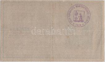 1918. 25K "3105" 3mm, vízszintesen hullámos hátlappal, "Arad Vármegye - Magyarpécska ...