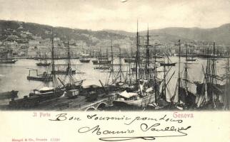 Genova, Port, ships (EK)