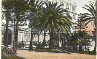 Sanremo, Royal Hotel, garden park