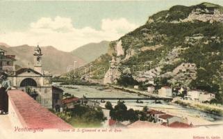 Ventimiglia, Chiesa di S. Giovanni, val di Roia / church, valley